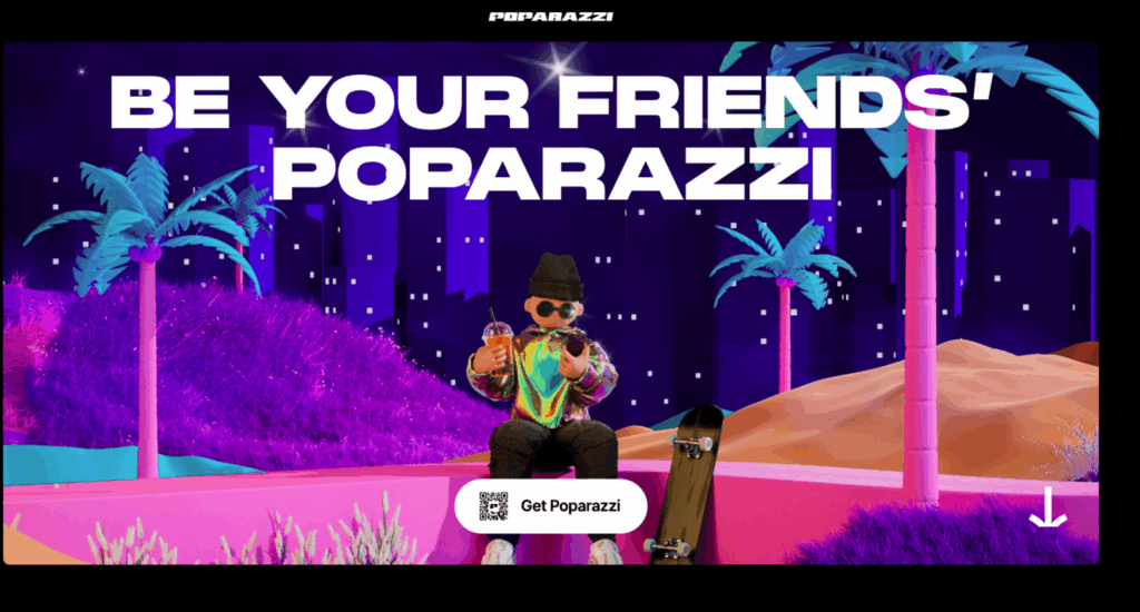 Poparazzi, le réseaux qui permet de paparazzier ses potes | Decriiipt