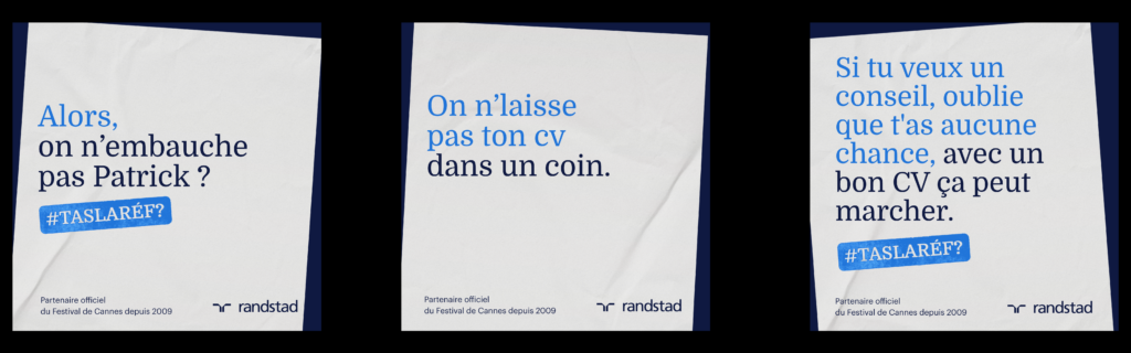 exemples de la campagne t'as la ref ?